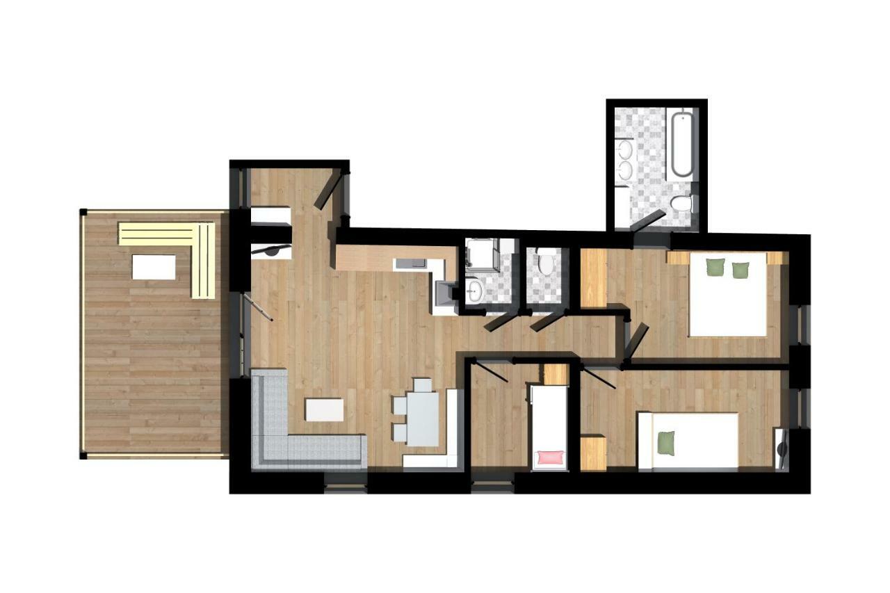 Appartements Kornberg Guetl Haus im Ennstal Buitenkant foto