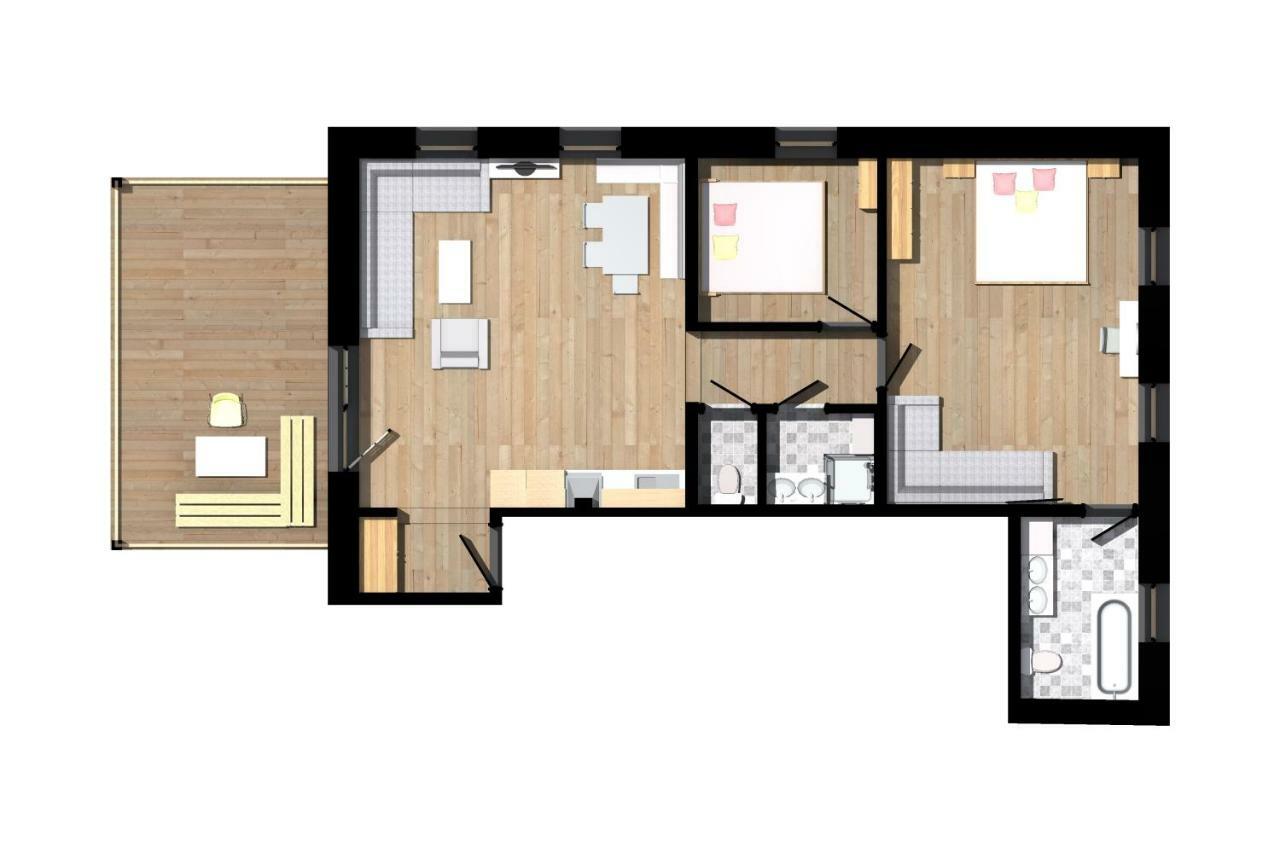 Appartements Kornberg Guetl Haus im Ennstal Buitenkant foto