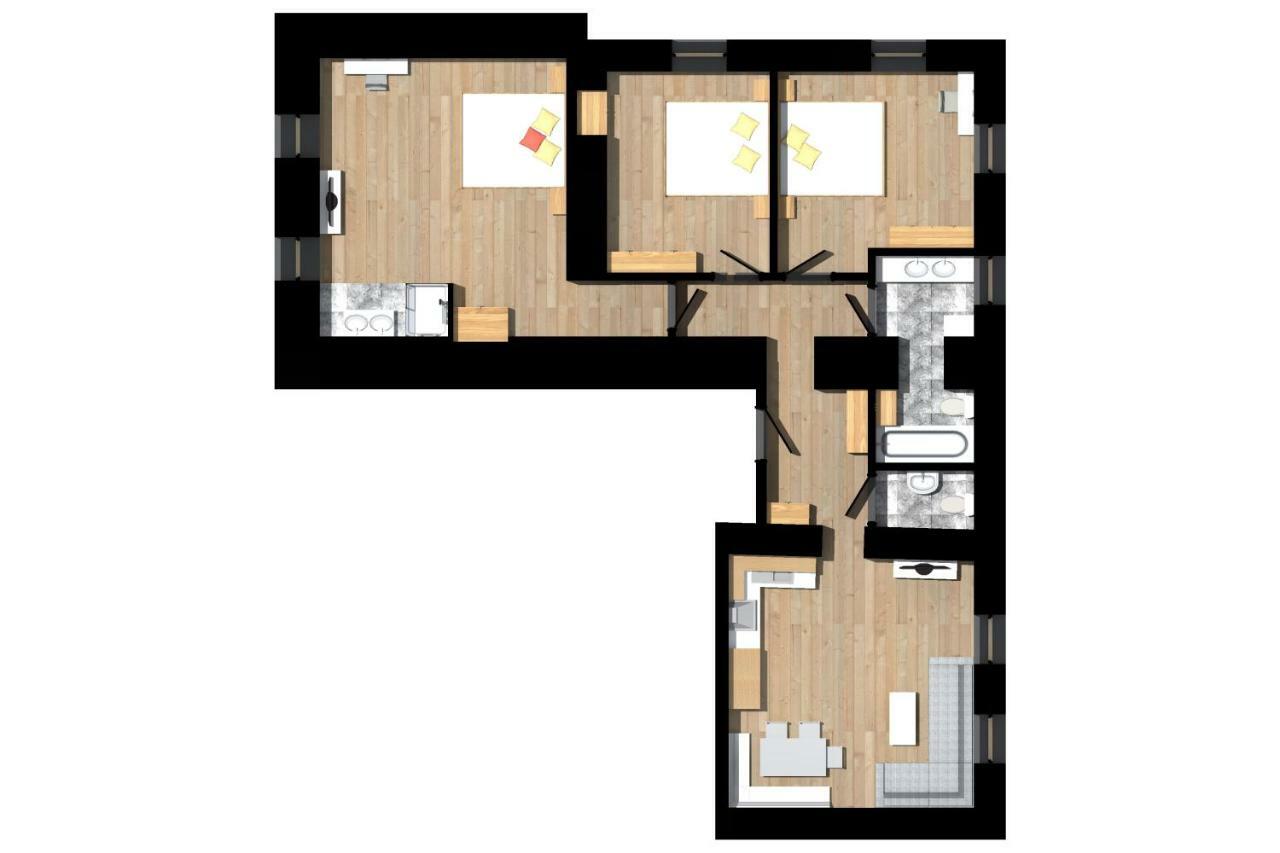 Appartements Kornberg Guetl Haus im Ennstal Buitenkant foto